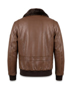 Aviatore Shearling Bomber — back view