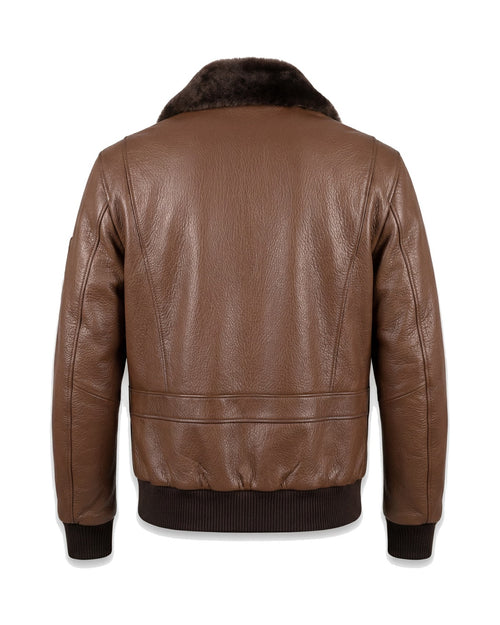 Aviatore Shearling Bomber — back view
