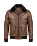 Aviatore Shearling Bomber — front view