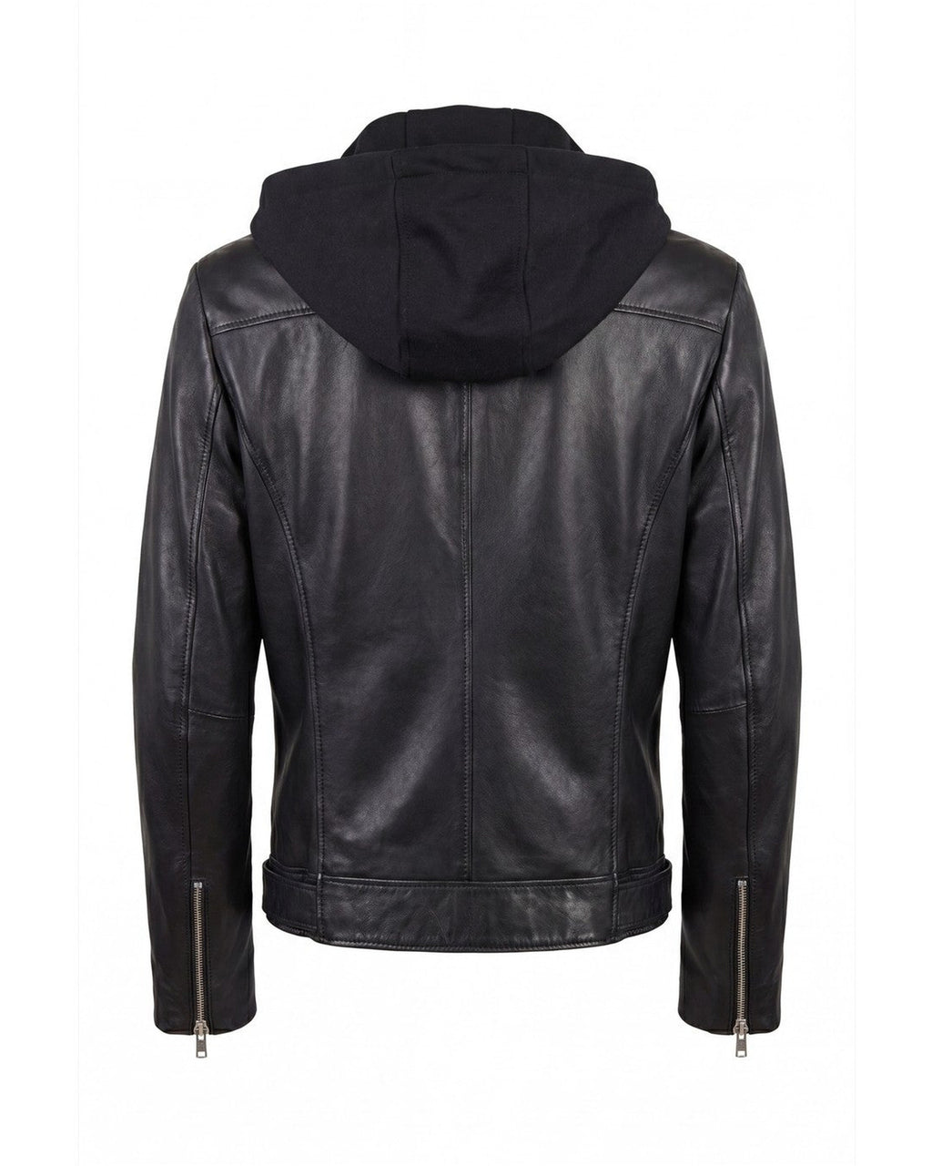 Corvo Hooded Biker — back view