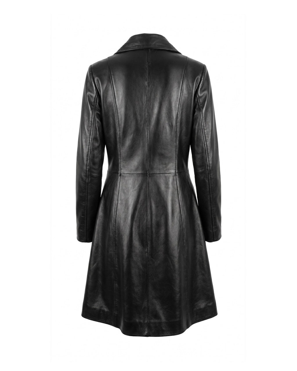 Ombra Long Coat — back view