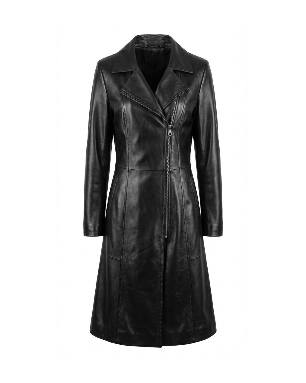 Ombra Long Coat — front view