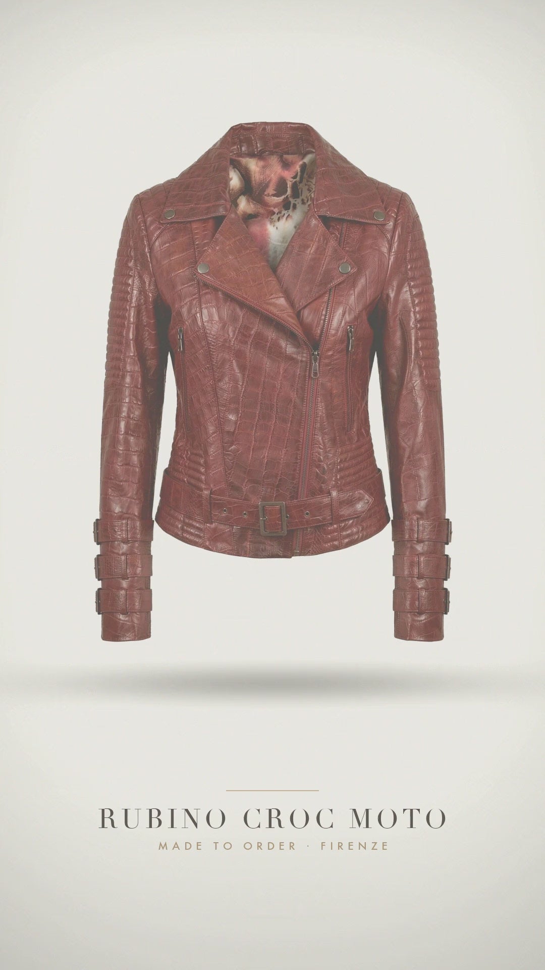 Rubino Croc Moto — atelier film