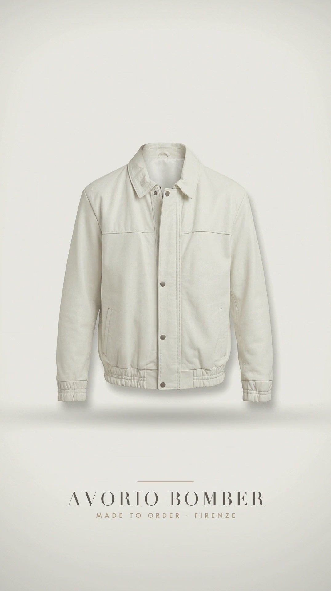 Avorio Bomber — atelier film