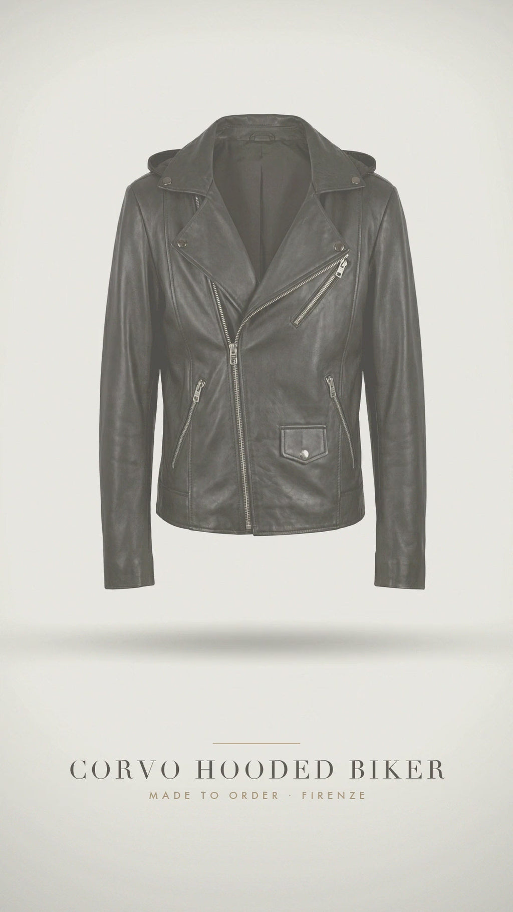 Corvo Hooded Biker — atelier film