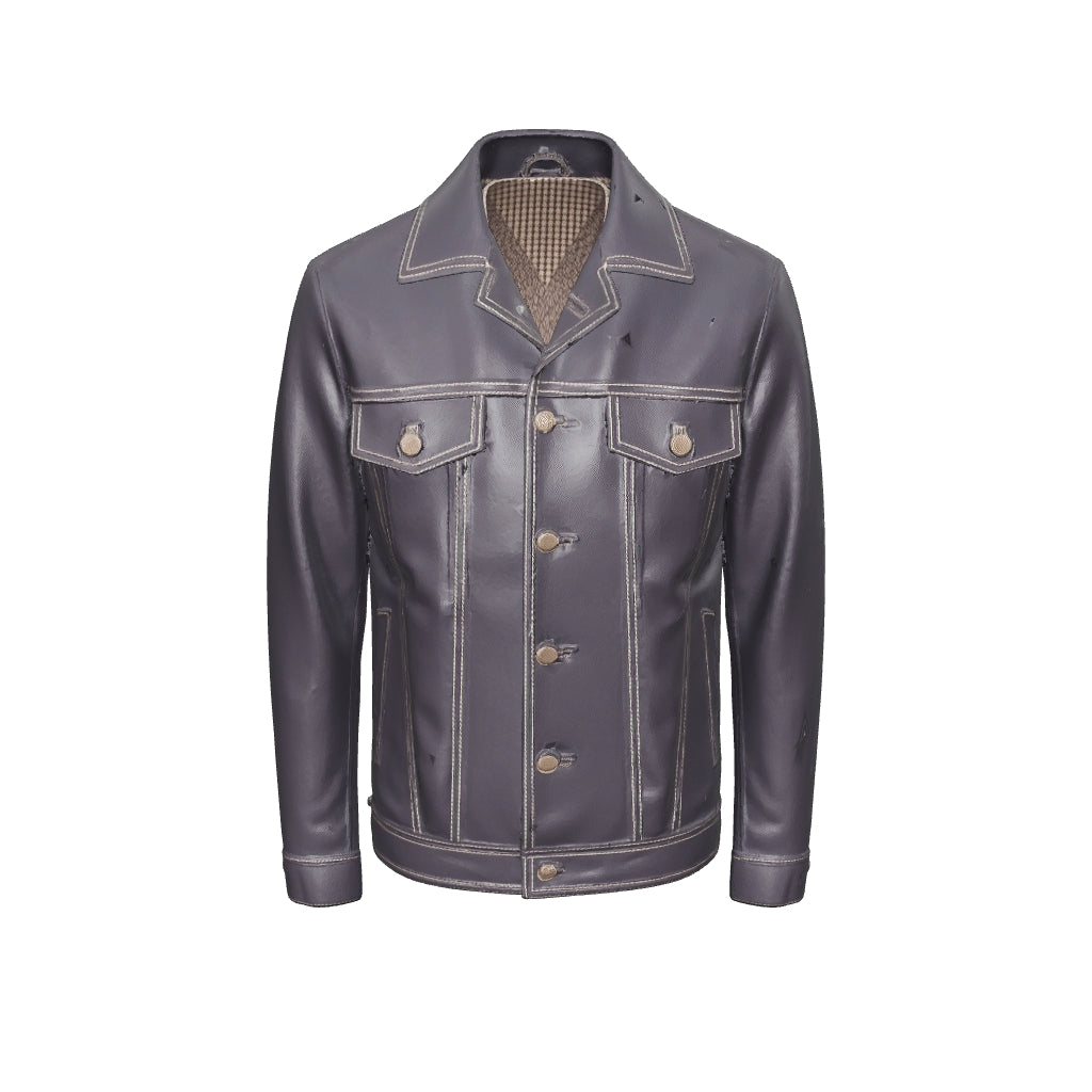 Officina Trucker — interactive 3D model, turn to view every panel