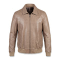 Sabbia Croco Bomber